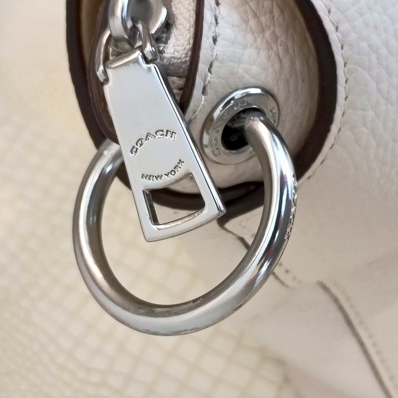 Rare New (Cream/Beige) Coach Remi Satchel No. A2381-1317 - Picture 12 of 14